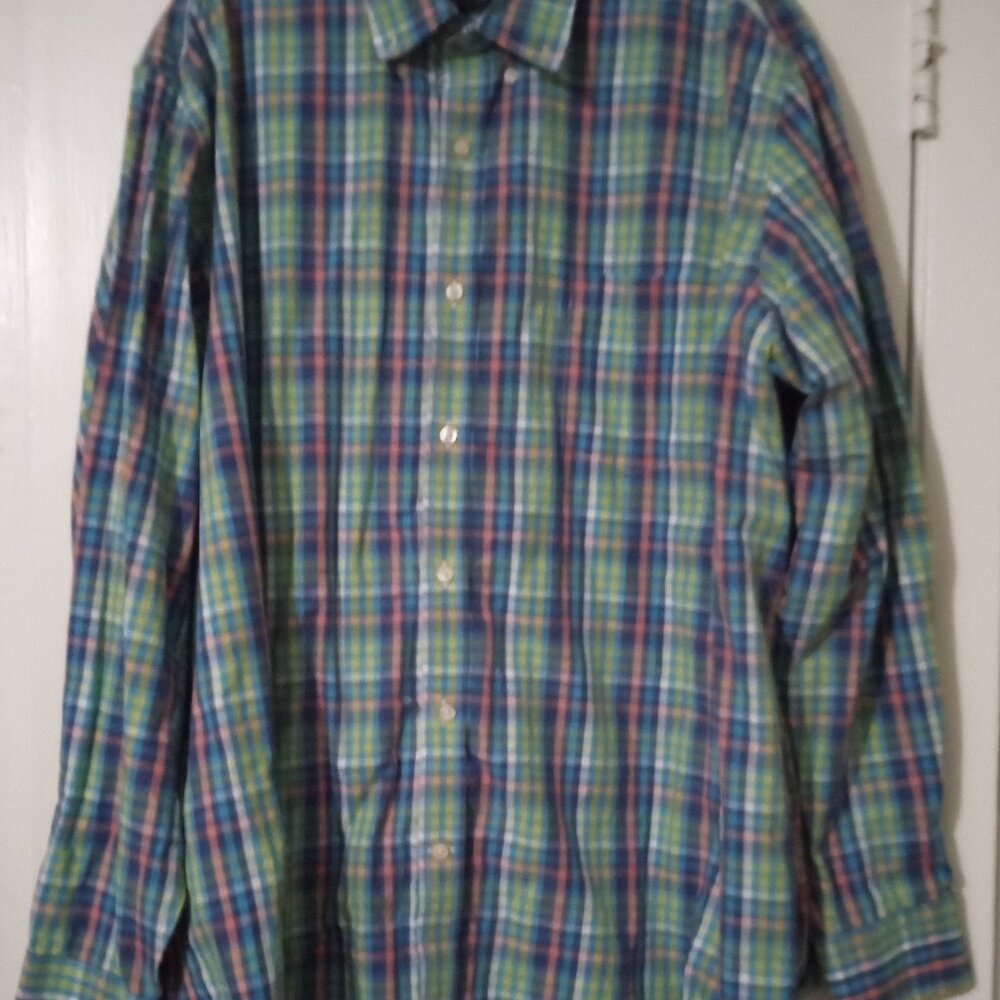 Tailorbyrd Collection men's top plus size XXL multicolor casual or work wear